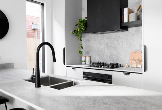 How to install a kitchen faucet