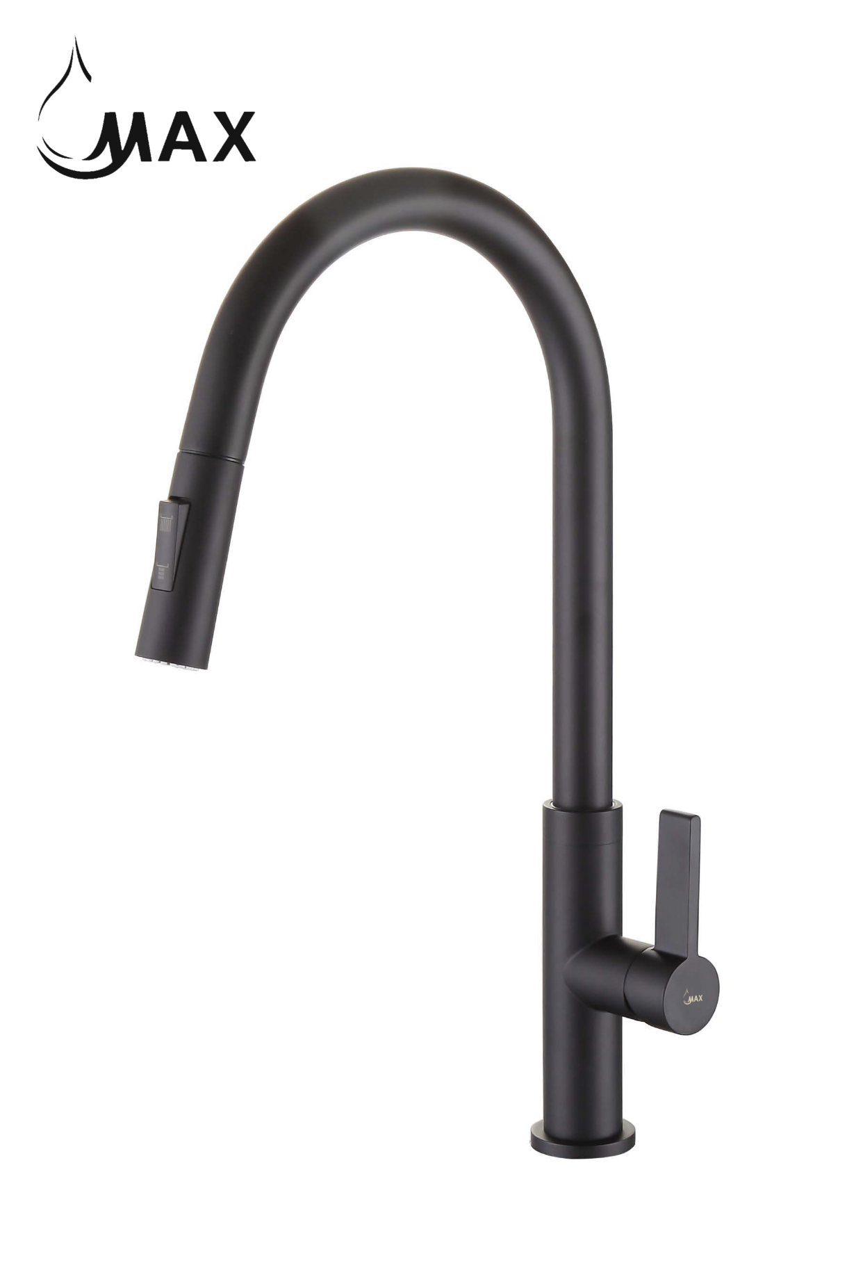 Pull-Out Kitchen Faucet Single Handle Matte Black