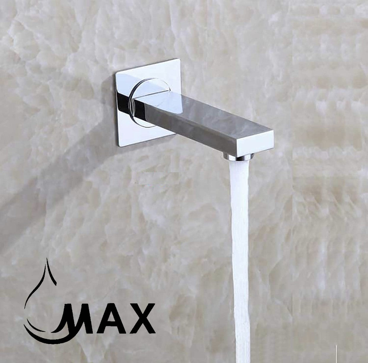 Ceiling Tub Shower System Three Functions With Valve Chrome Finish