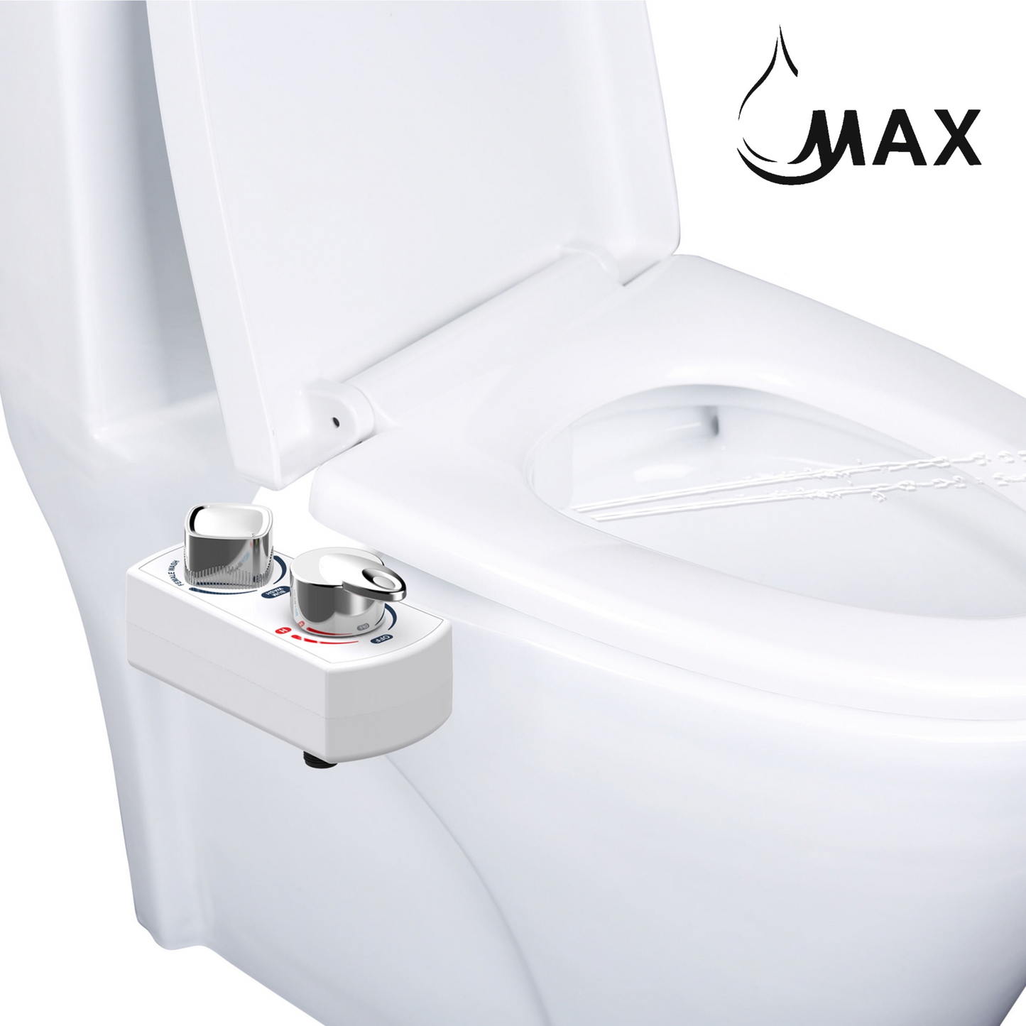 Toilet Bidet Dual Nozzle Hot and Cold