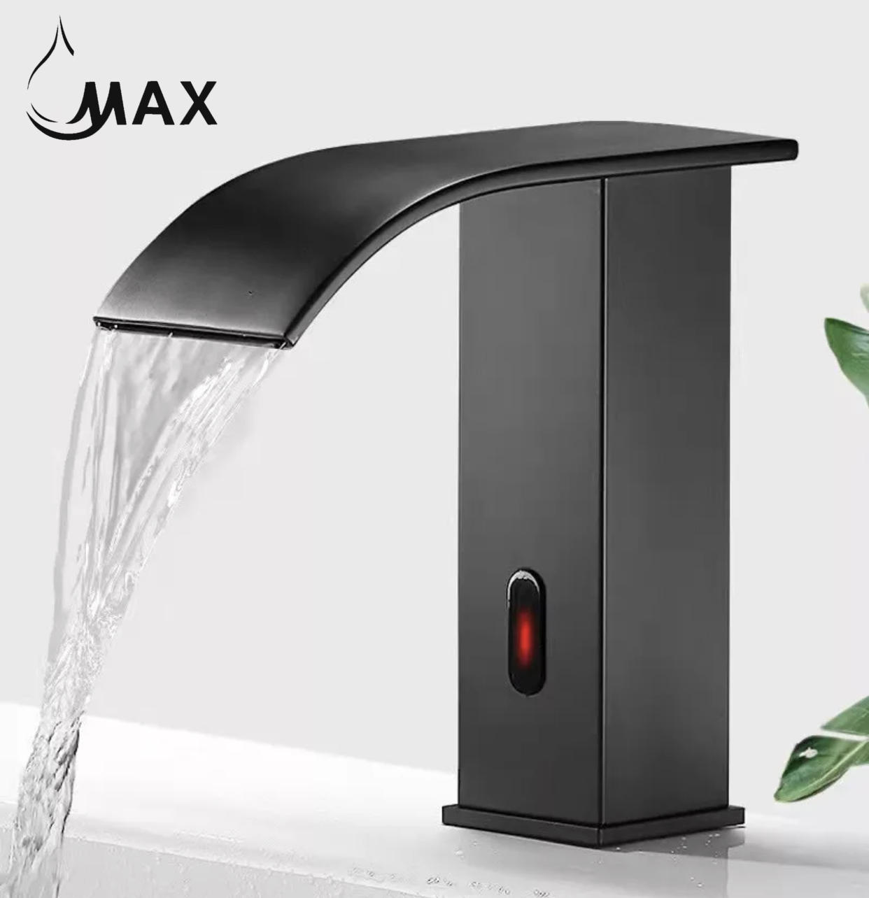 Touchless Bathroom Faucet Matte Black Finish
