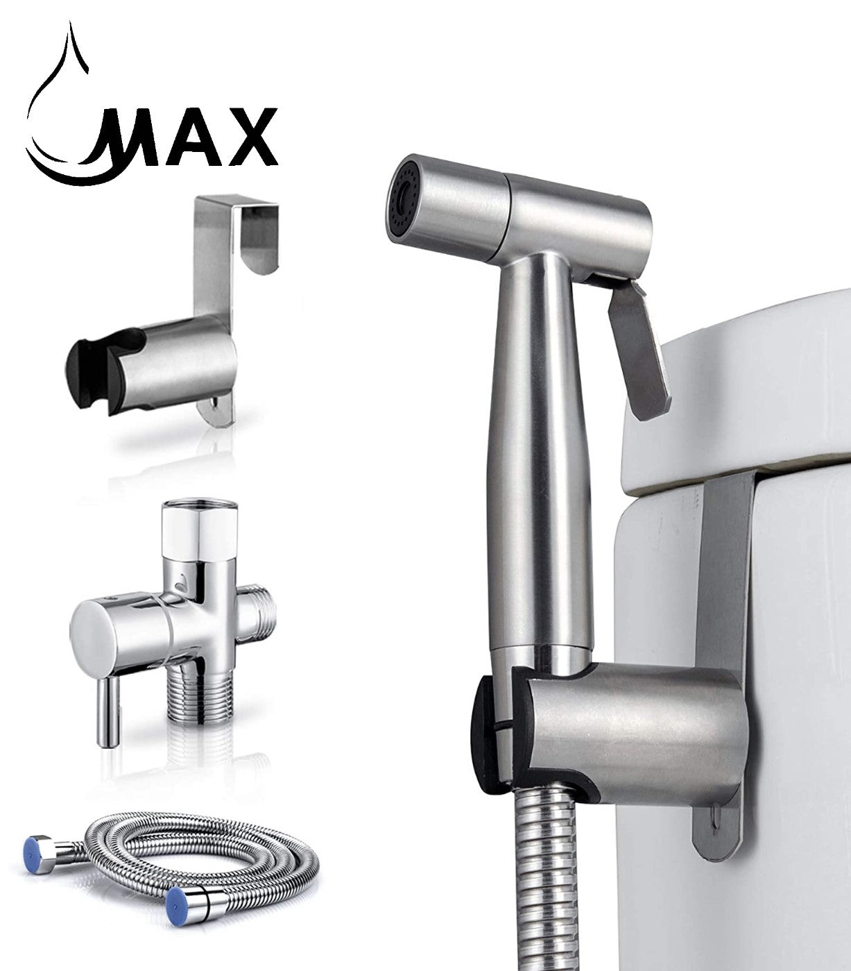 Brushed Nickel Spray Handheld Bidet