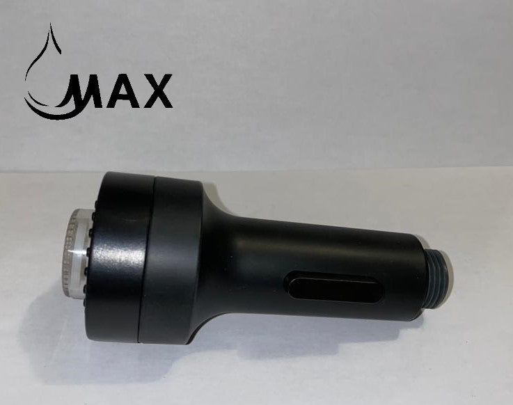 Replacement Nozzle Head Kitchen Faucet Spray & Stream With LED Light Matte Black