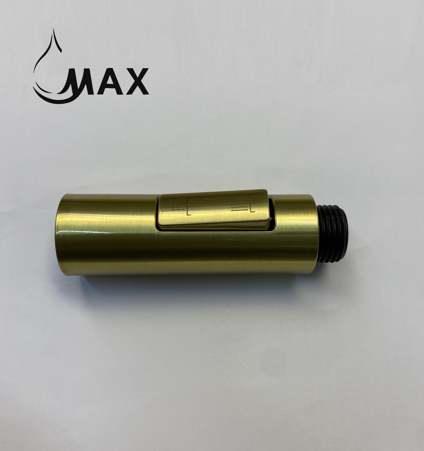 Replacement Nozzle Head Kitchen Faucet Spray & Stream Brushed Gold Finish