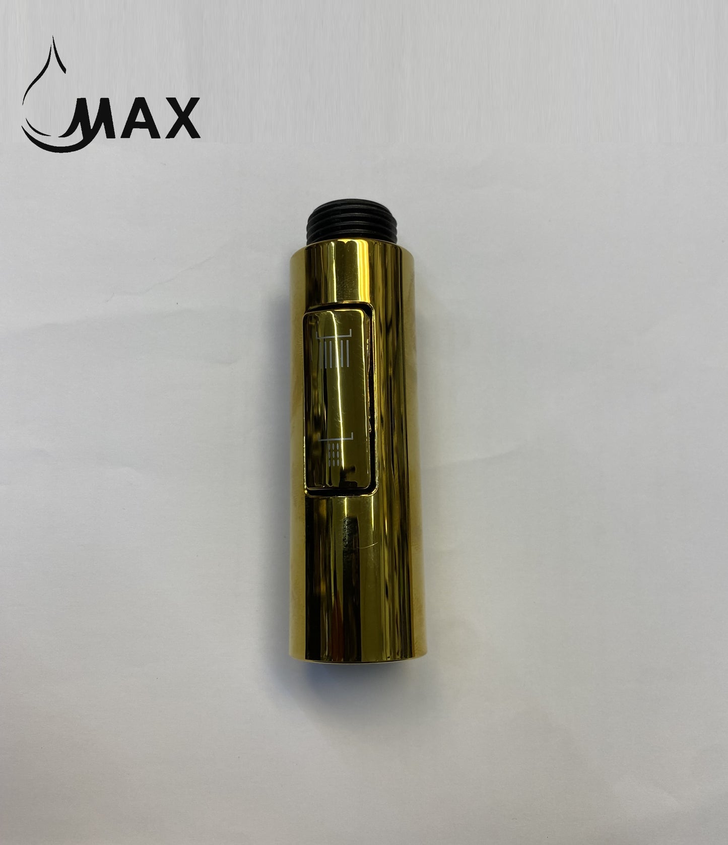 Replacement Nozzle Head Kitchen Faucet Spray & Stream Shiny Gold