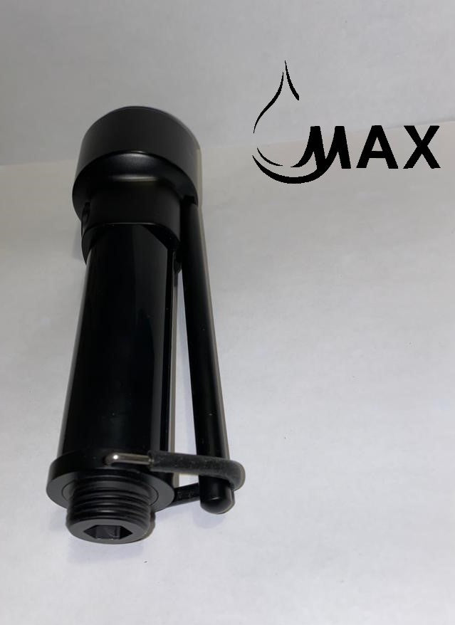 Metal Replacement Nozzle Head Kitchen Faucet Spray & Stream Matte Black Finish