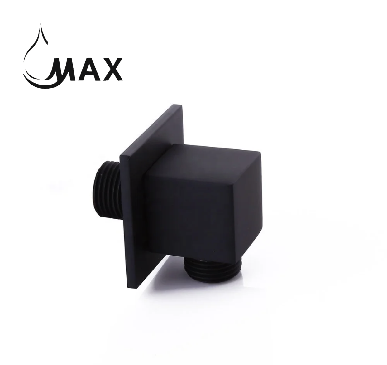 Shower Outlet Elbow Wall Mounted Matte Black
