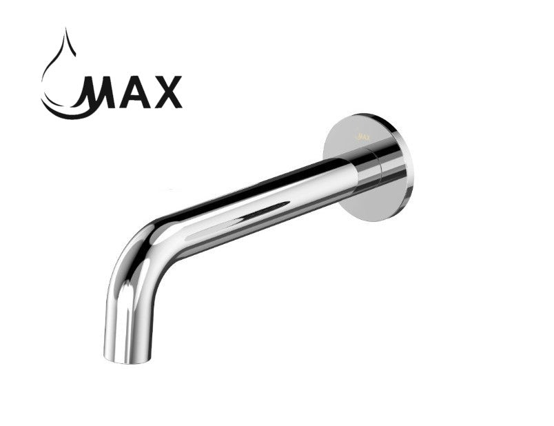 Tub Filler Spout Round 7.5" Chrome Finish