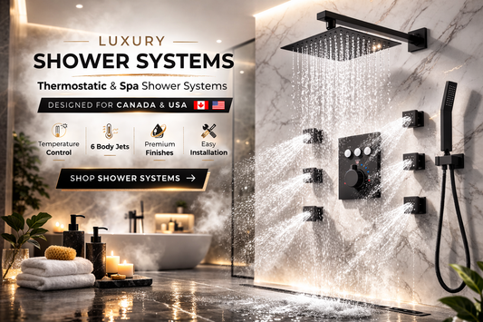Best Shower Systems with Body Jets in Canada (2026 Guide)