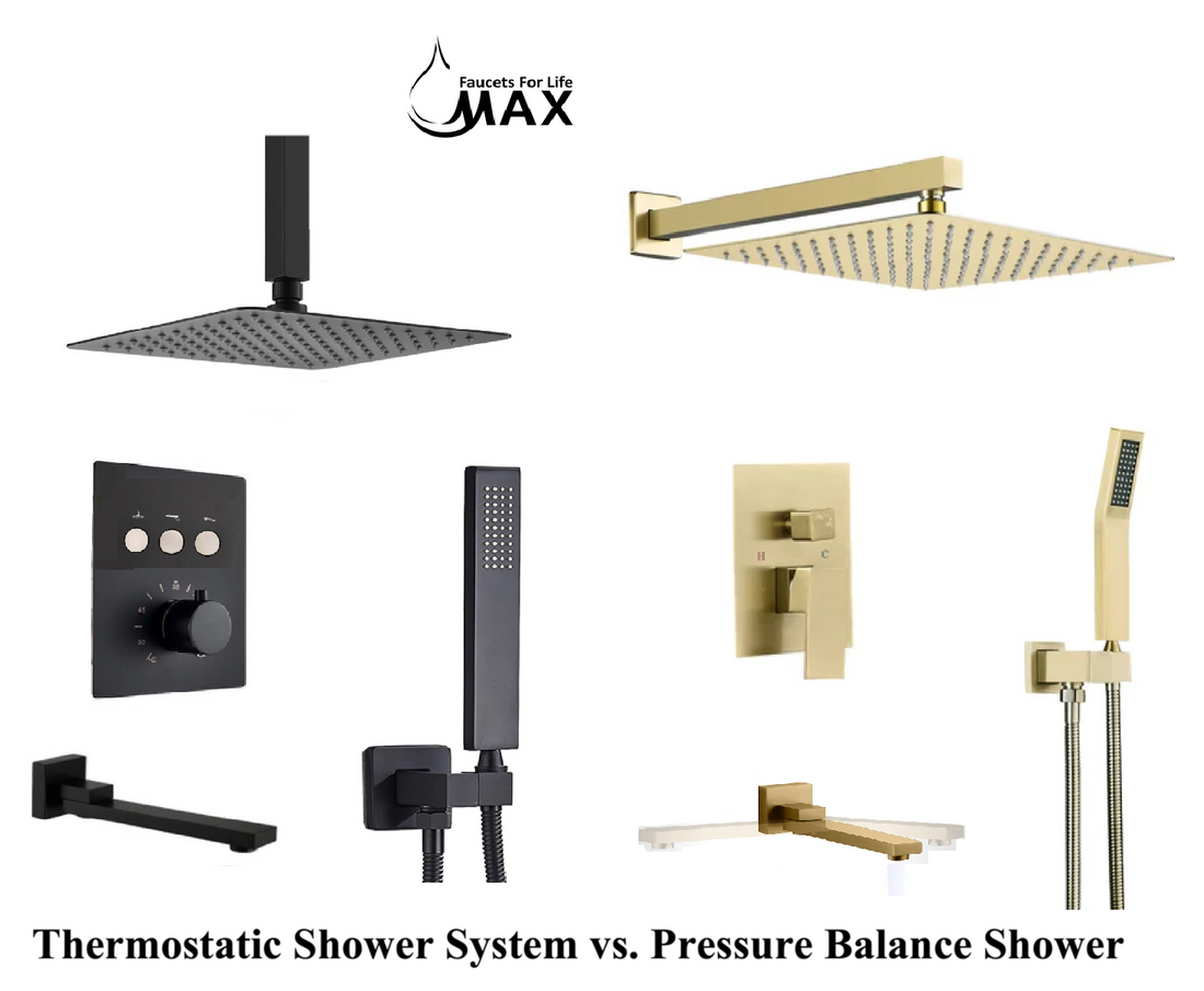Thermostatic Shower System vs. Pressure Balance Shower System: Which One is Best for Your Home?
