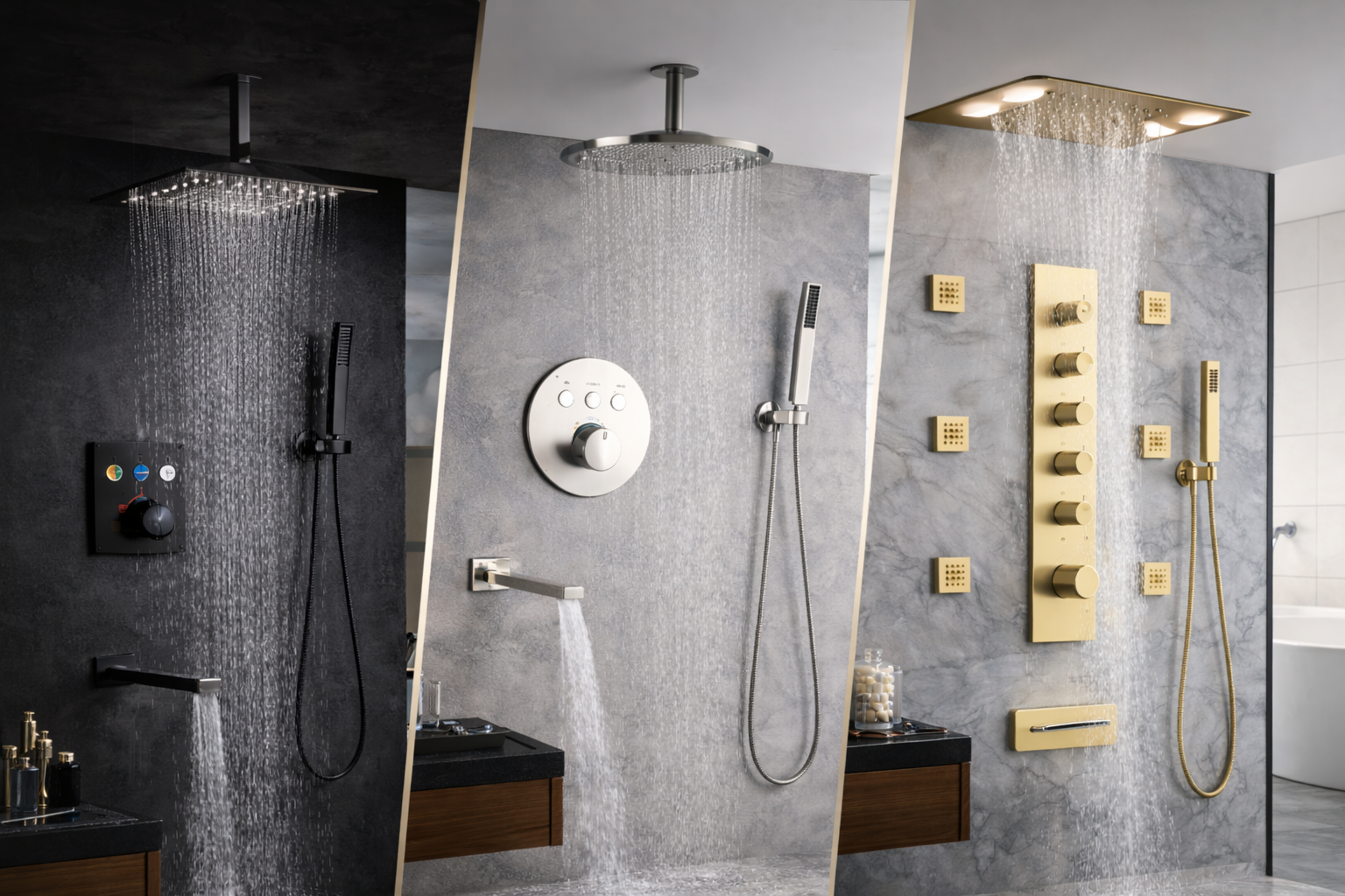 SHOWER & SPA SYSTEMS | MAX Faucets