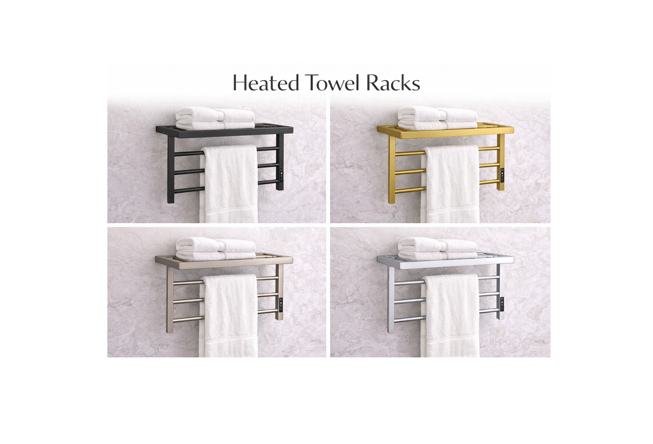 Heated Towel Racks | MAX Faucets Canada