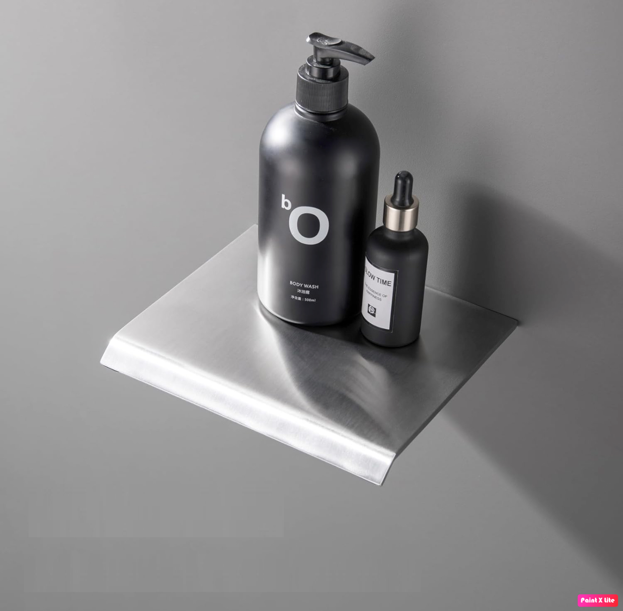 Wide Waterfall Tub Filler Spout | Wall Mounted | Brushed Nickel Finish