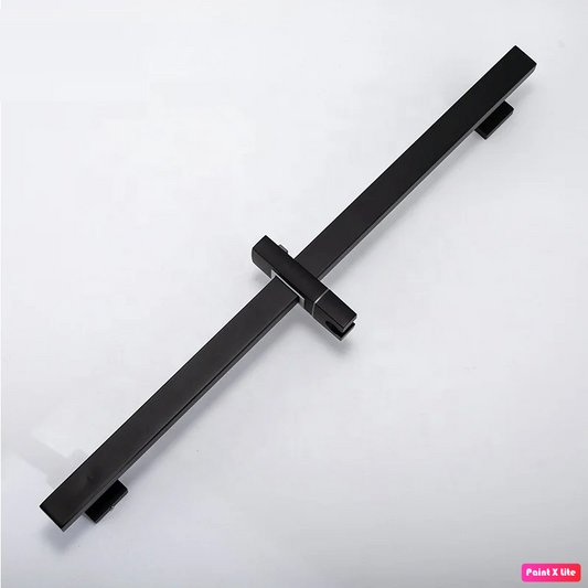 Square Single-Setting Slide Bar Matte Black