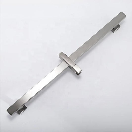 Square Single-Setting Slide Bar Brushed Nickel