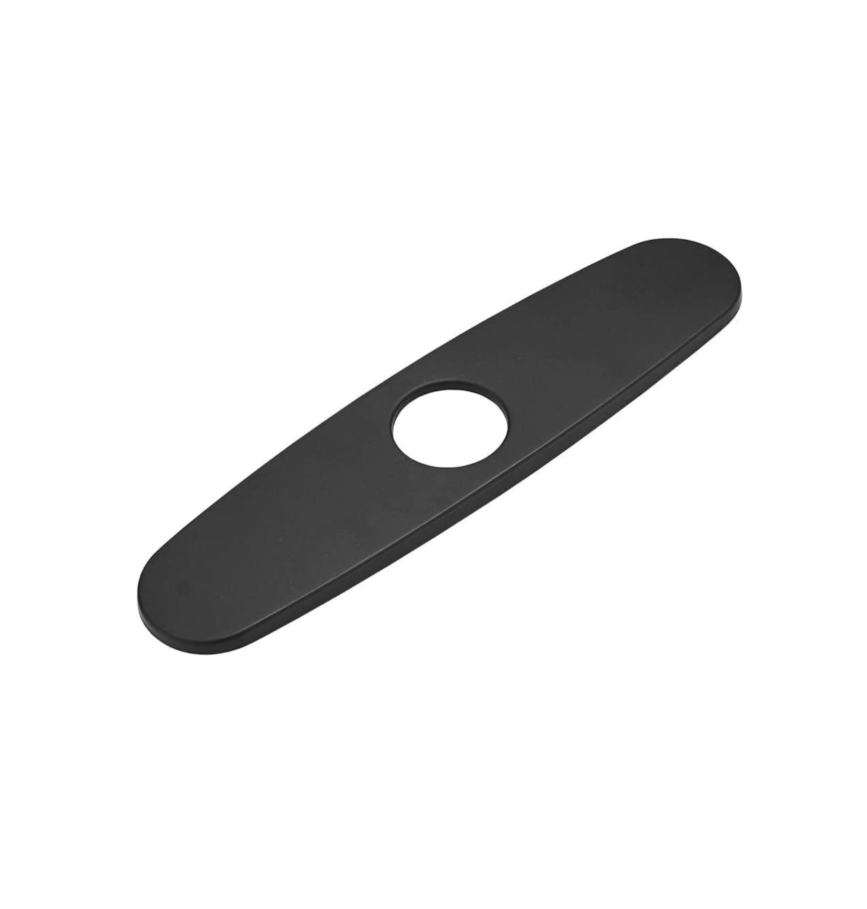 MAX Faucets 10" Kitchen Sink Faucet Deck Plate – Matte Black Finish