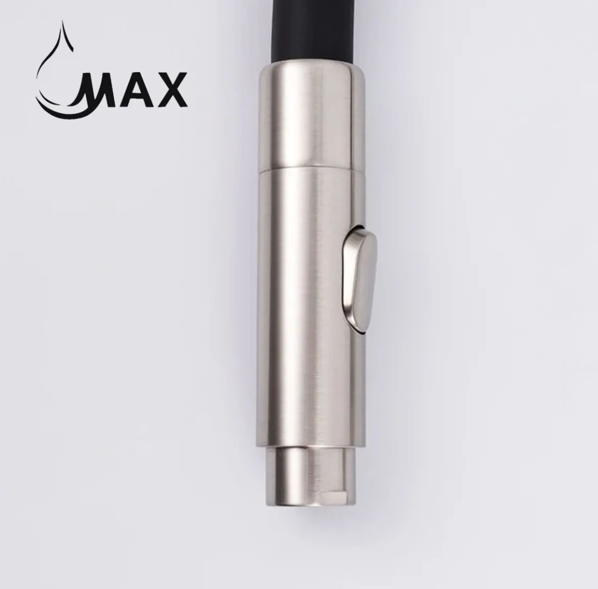 Pull-Down Kitchen Faucet Single Handle Flexible Rubber 18''