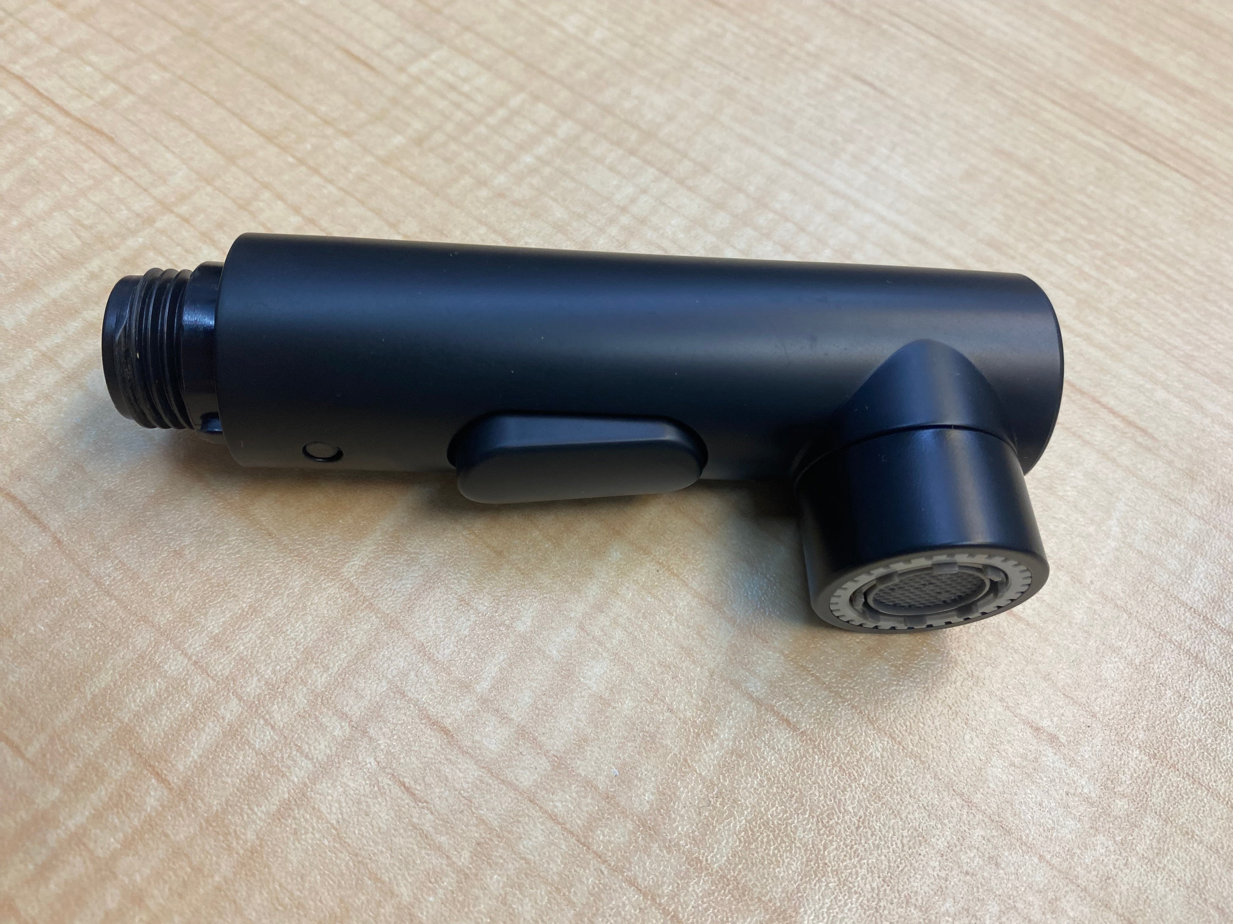 Replacement Nozzle Head Bathroom Faucet Three Function Matte Black