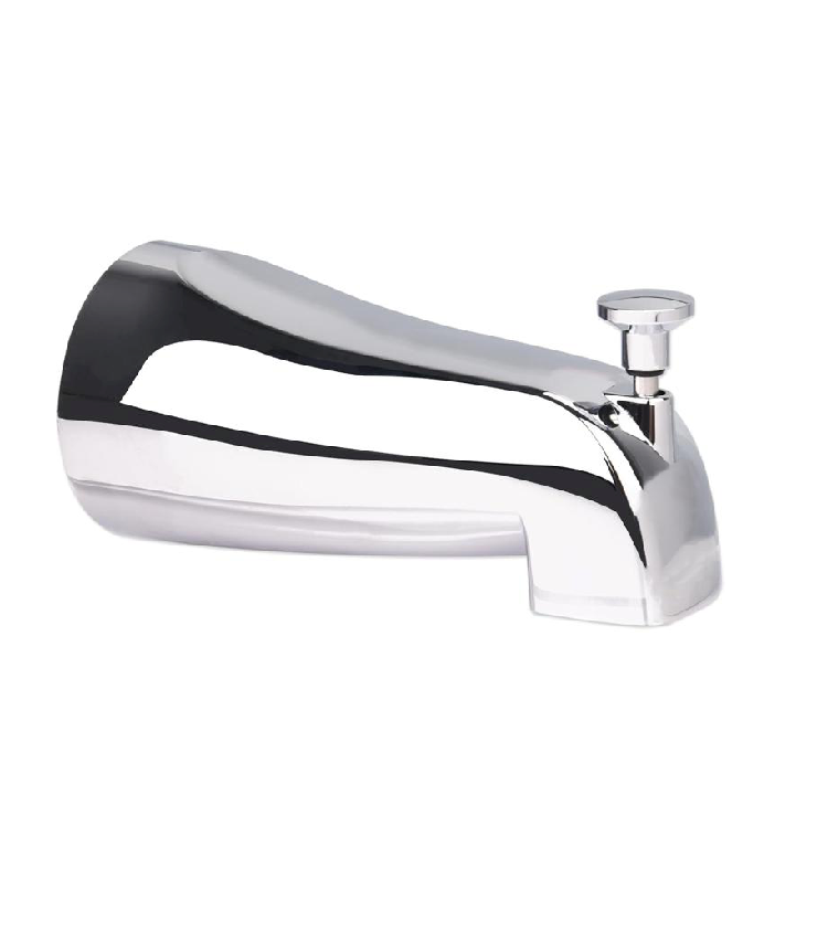 MAX Faucets | Tub Filler Spout 5" With Diverter - Chrome