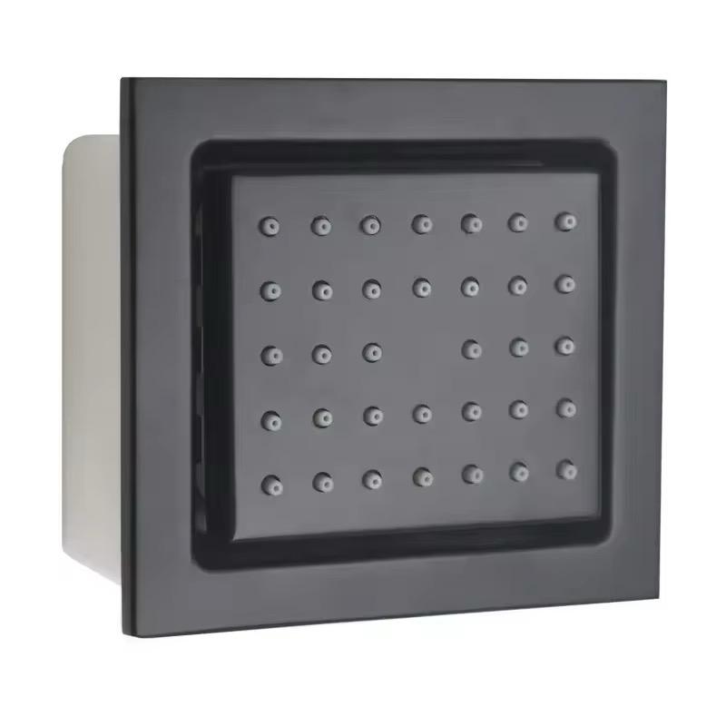 Concealed Rainfall Shower Body Jet Massage with Movable Off Position – Matte Black Finish | MAX Faucets