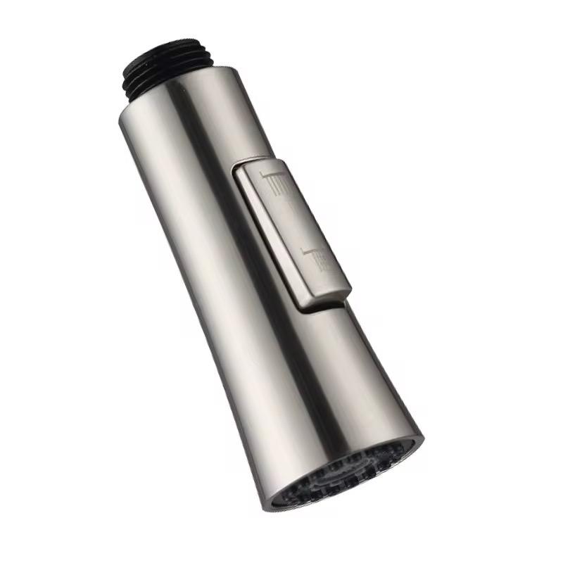Dual-Function Kitchen Faucet Replacement Spray Head – Brushed Nickel