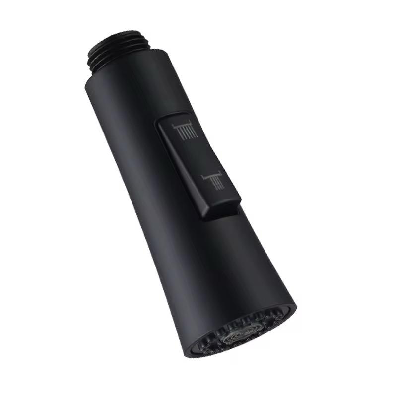 Dual-Function Kitchen Faucet Replacement Spray Head – Matte Black