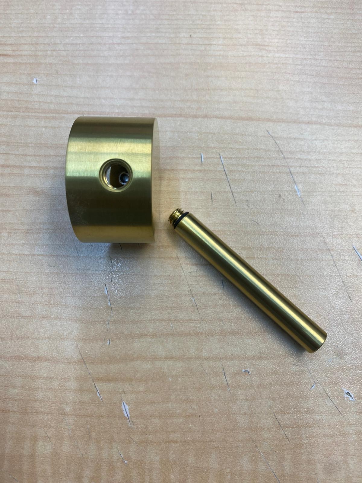 Kitchen Faucet Replacement Handle 1.3/4” Brushed Gold