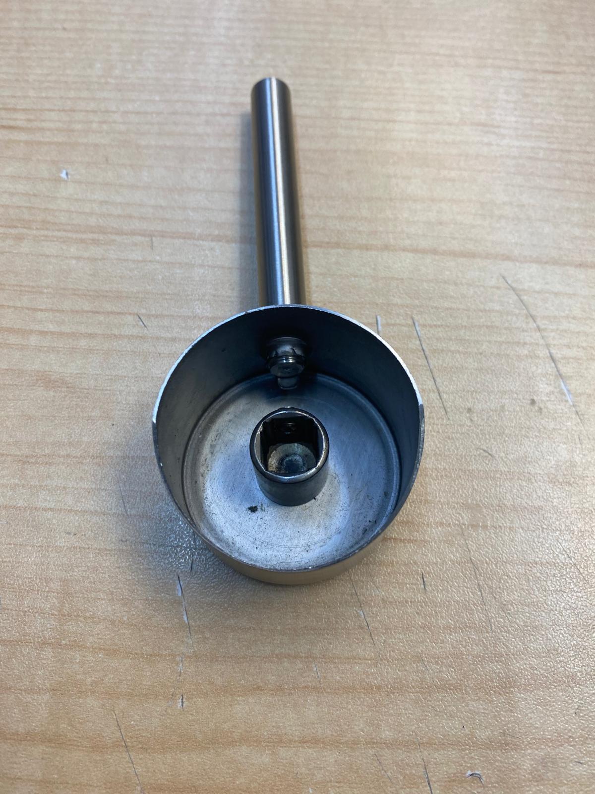 Kitchen faucet replacement Handle 1.3/4” Brushed Nickel