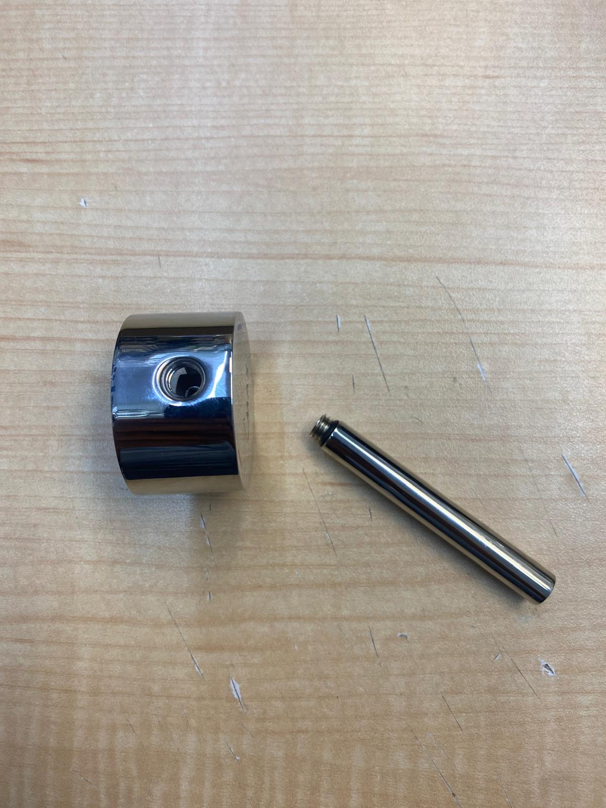 Kitchen faucet replacement Handle 1.3/4” Chrome Finish