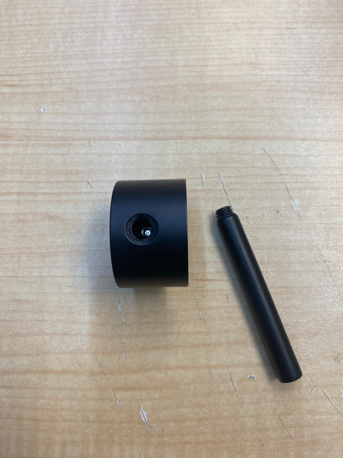 Faucet Handle Replacement 1.3/4" Matte Black