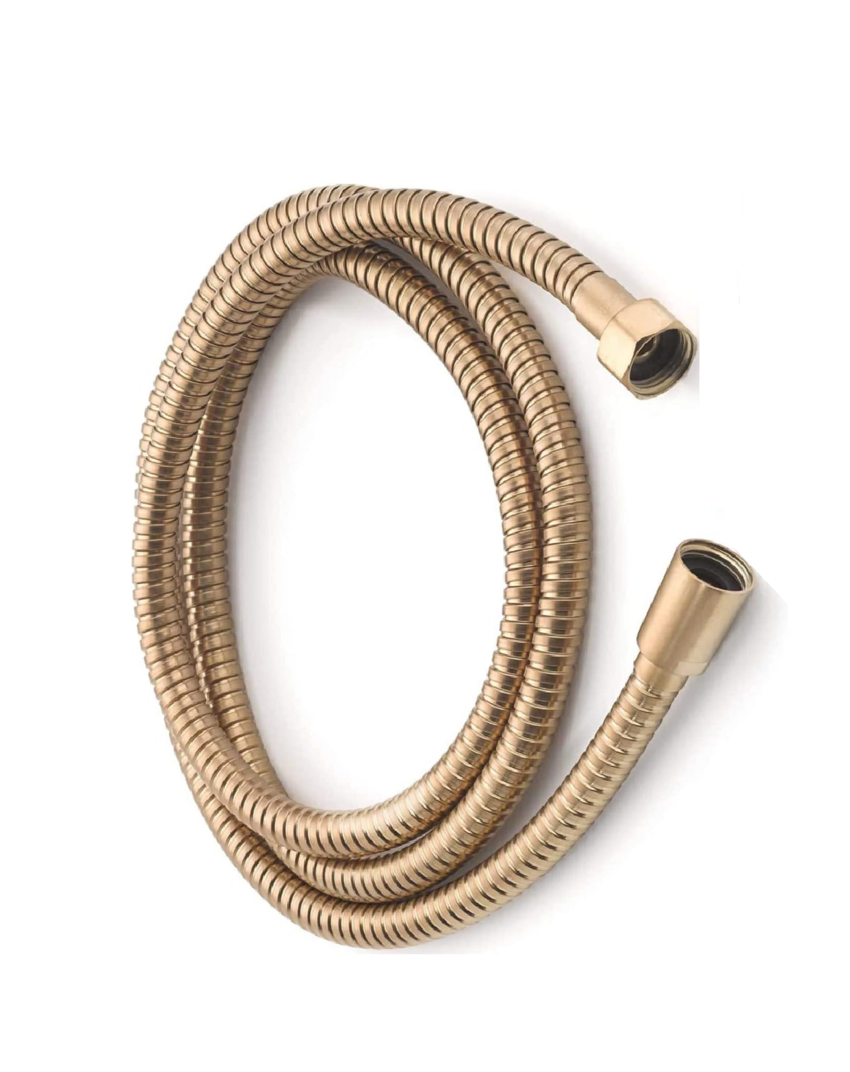 Replacement Handheld Shower Hose Flexbel 60 Inches 150cm Brushed Gold Finish.