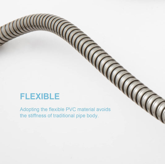 Replacement Handheld Shower Hose Flexbel 60 Inches 150cm Brushed Nickel Finish