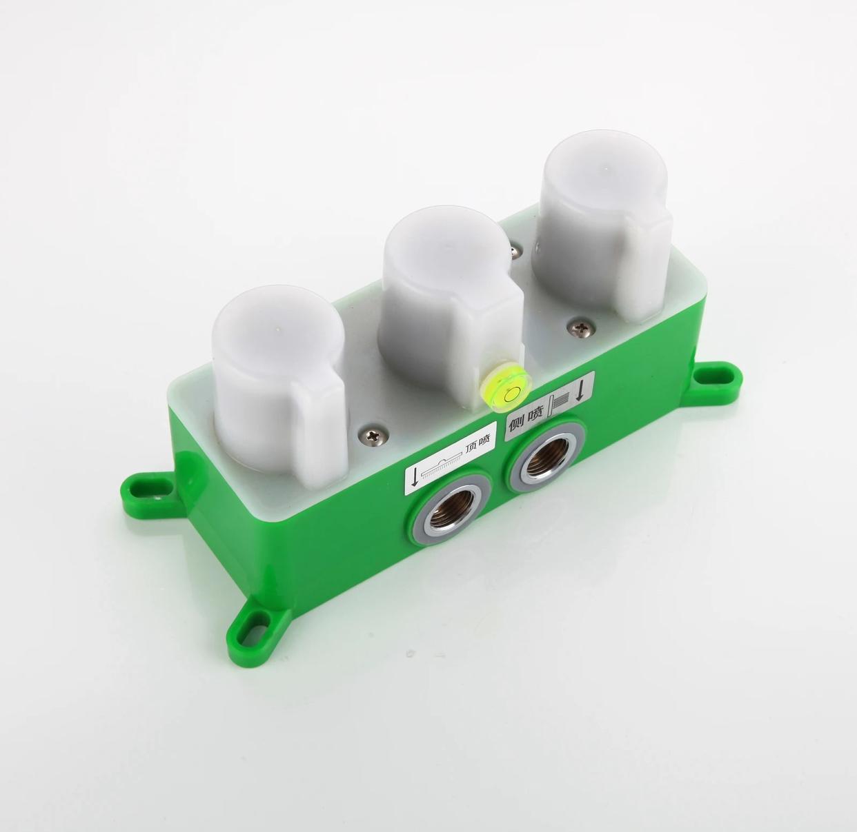 Four-Function Pressure Balance Shower Valve Chrome