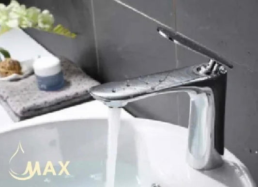 Modern Bathroom Faucet Chrome Finish