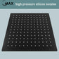 Square Shower Head High Pressure Ultra-Thin 12" In Matte Black Finish
