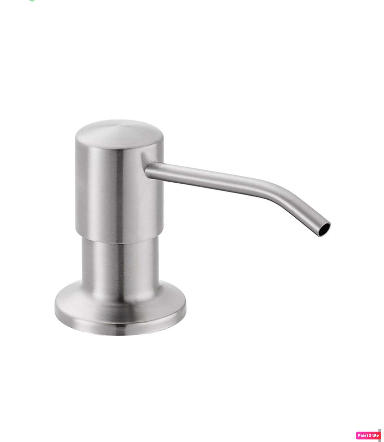 Soap & Lotion Dispenser Brushed Nickel Finish