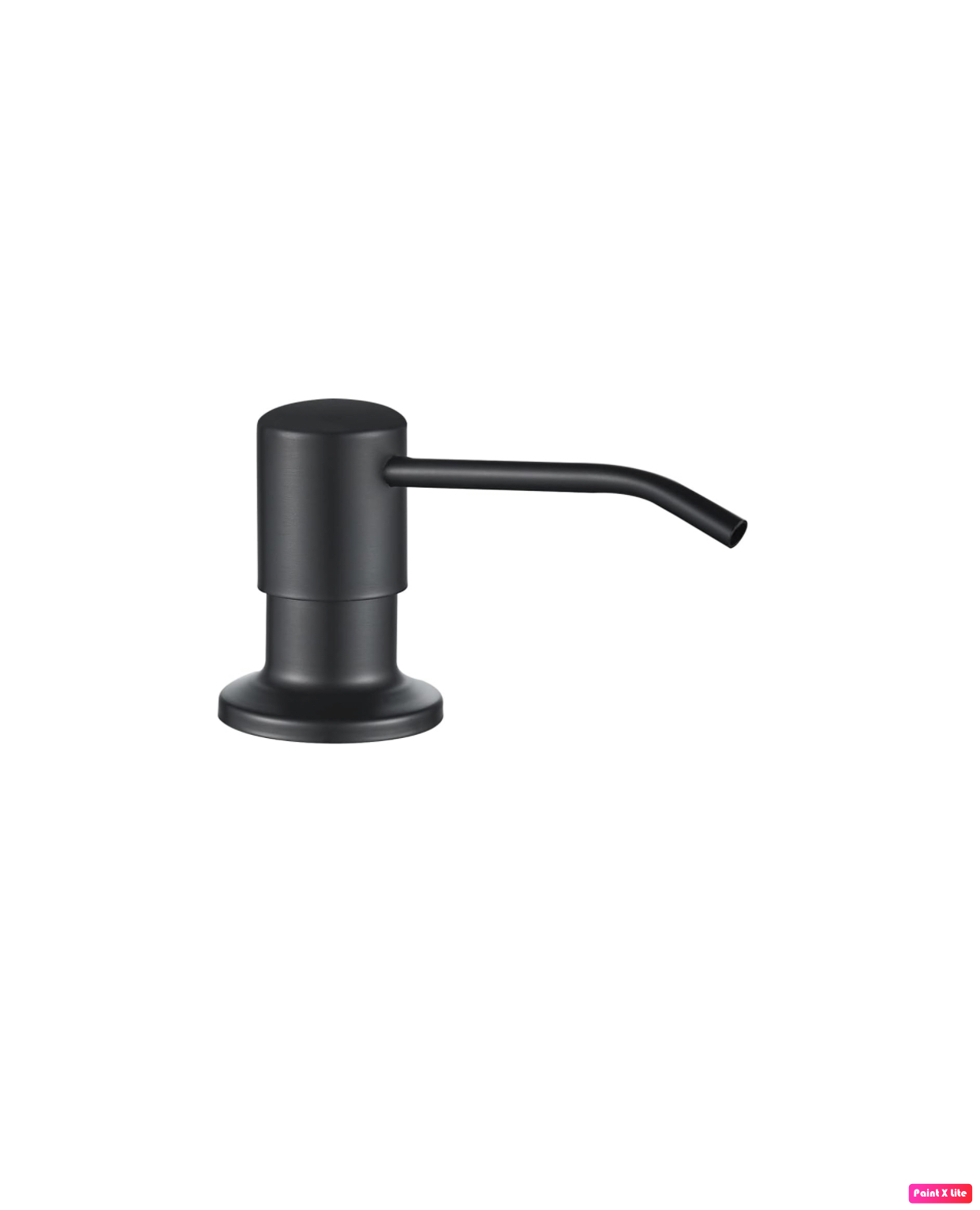 Soap & Lotion Dispenser Matte Black Finish