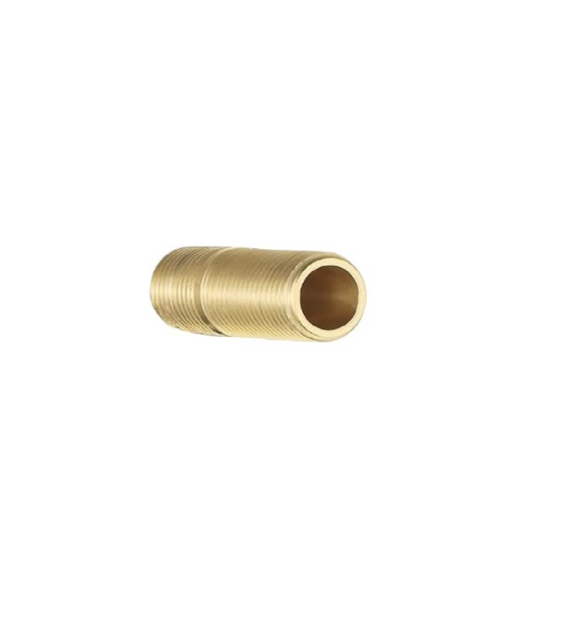 1/2 Inch Male NPT Threaded Nipple Brass