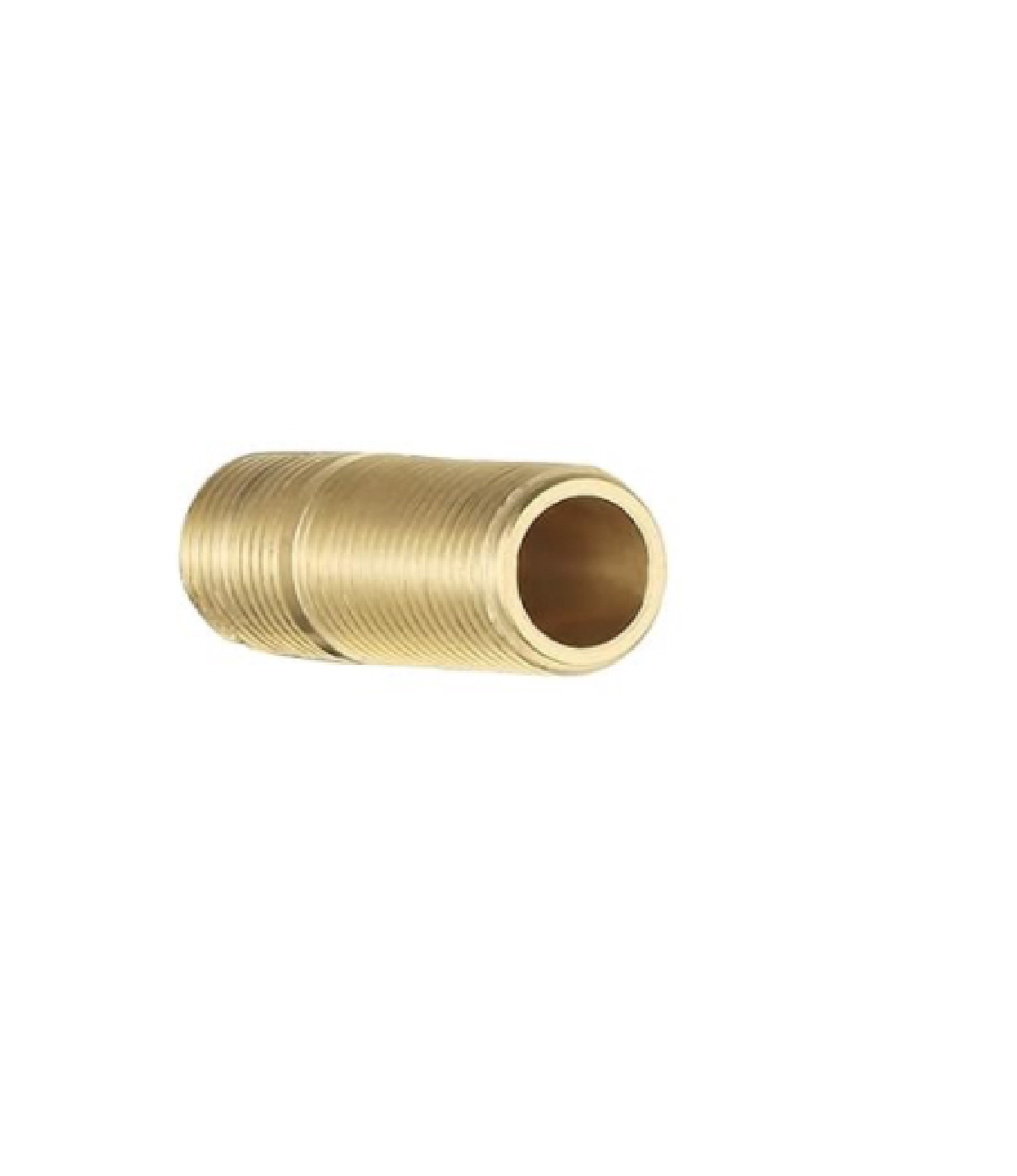 1/2 Inch Male NPT Threaded Nipple Brass
