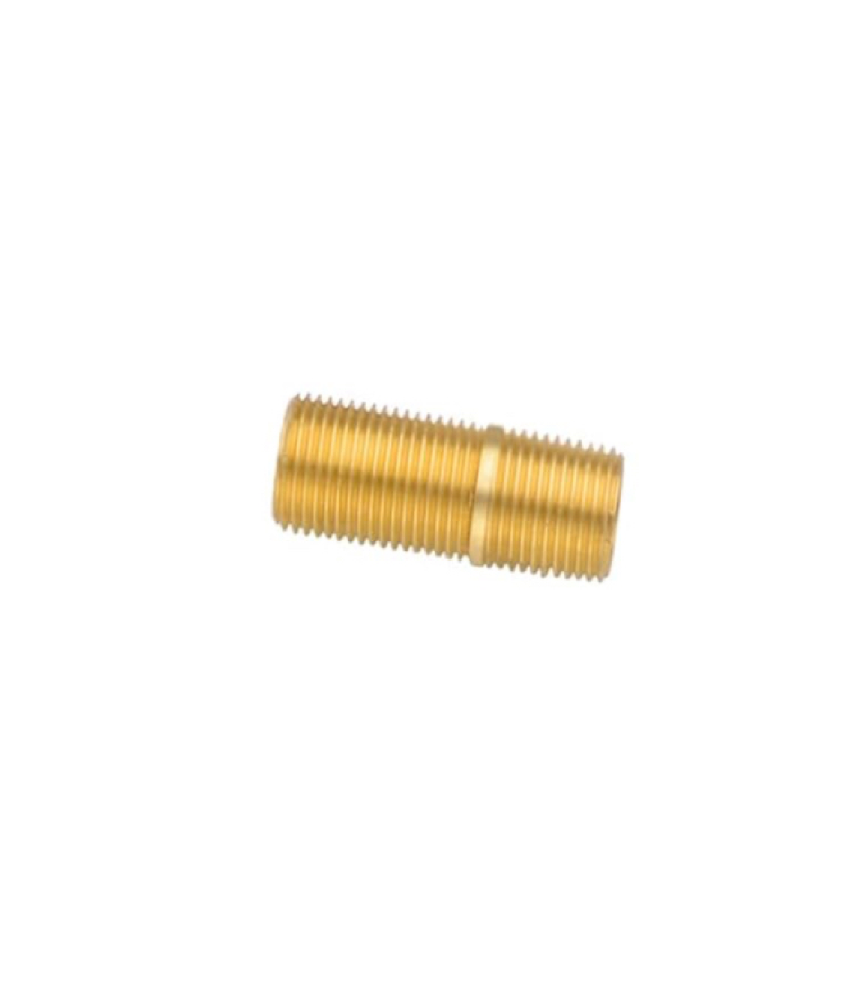1/2 Inch Male NPT Threaded Nipple Brass