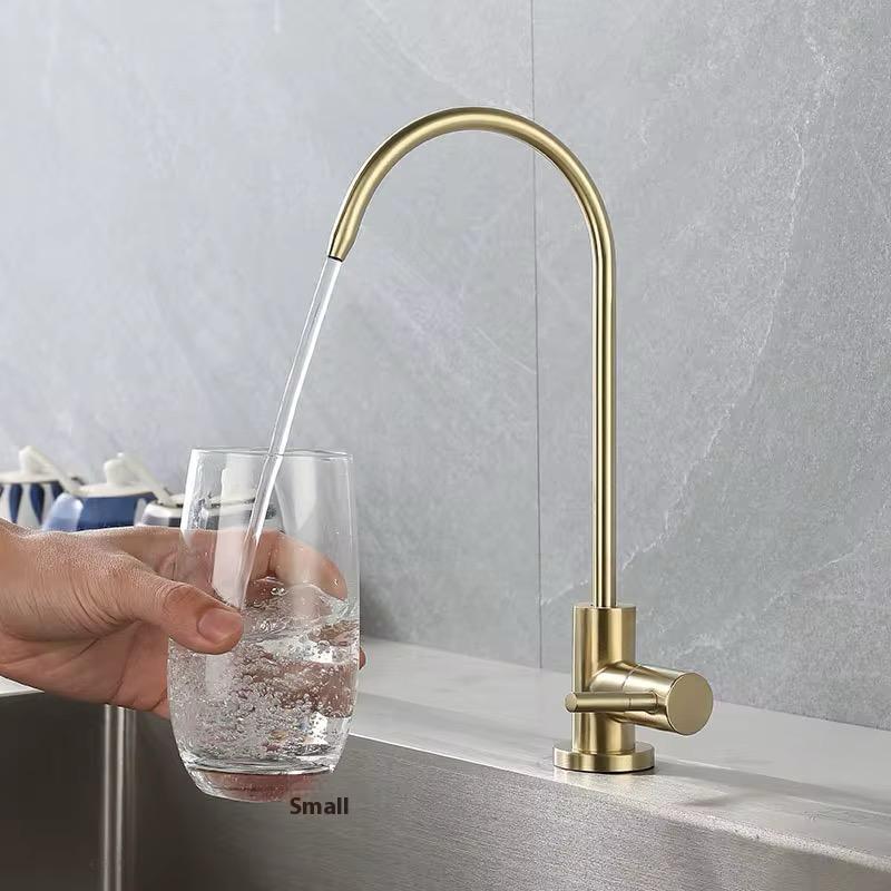 MAX Faucets Brushed Gold Water Filter Faucet – Single Handle, Non-Air Gap, Drinking Water & Beverage Tap
SKU: MN-30430-BG-D