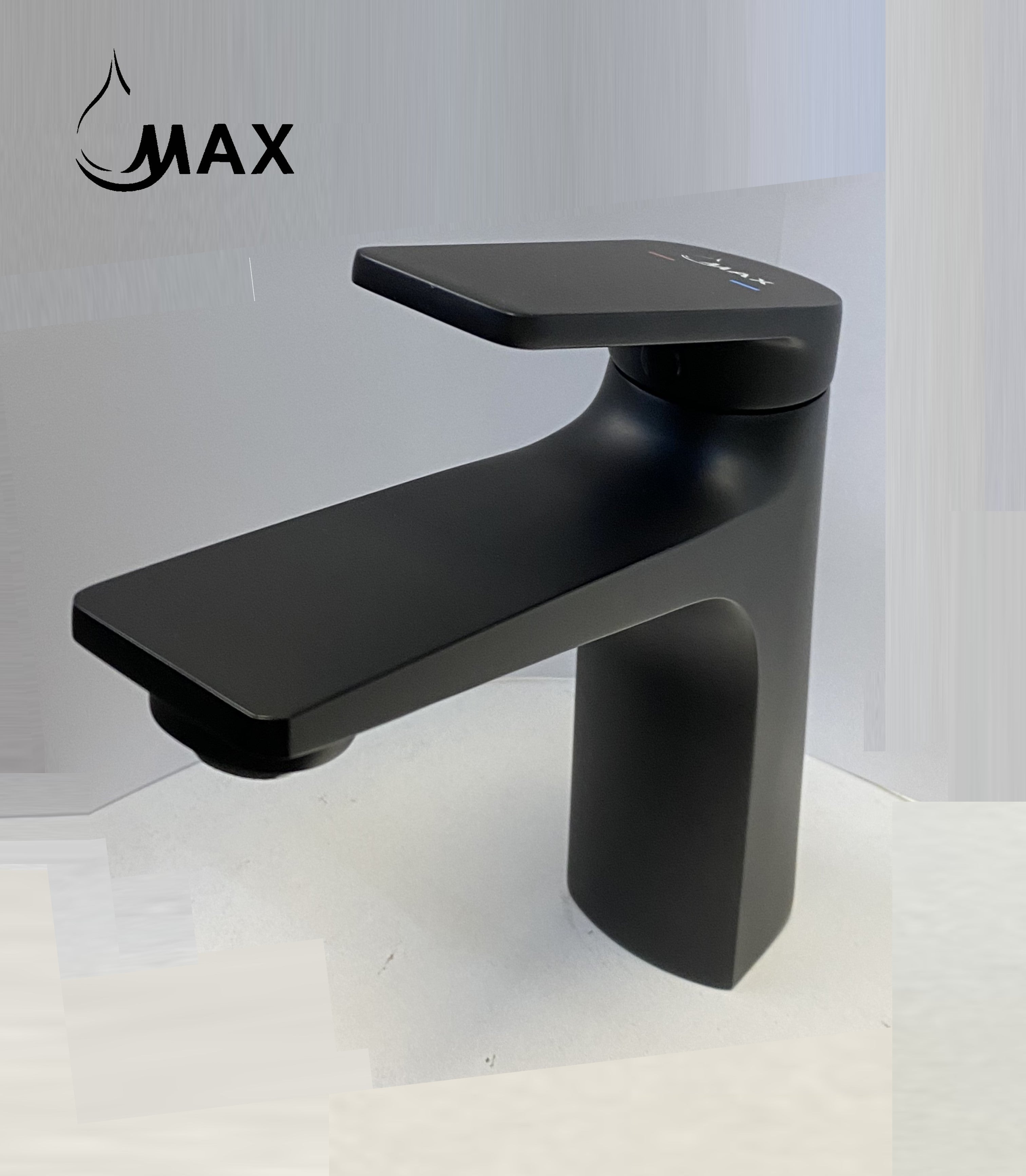 MAX Faucets | Luxury Bathroom Faucet – Matte Black – 6.5 Inches Height