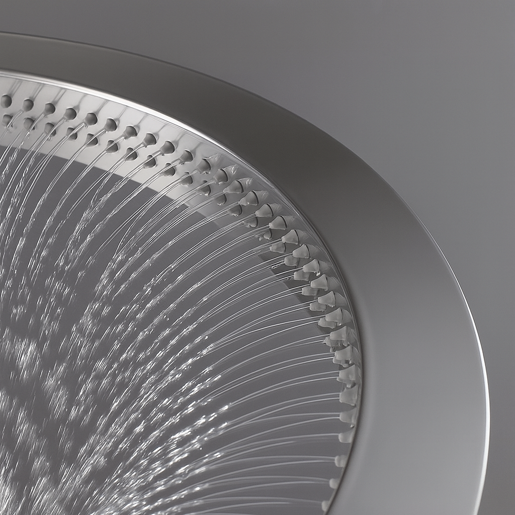 MAX Faucets Luxury Shower Head  Brushed Nickel Finish 