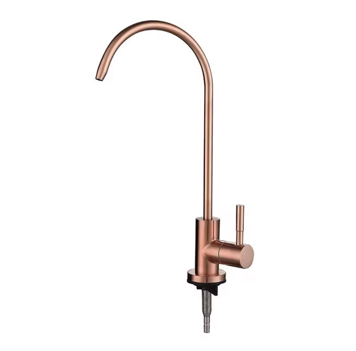 MAX Faucets Rose Gold Water Filter Faucet – Single Handle, Non-Air Gap, Drinking Water & Beverage Tap
SKU: MN-30430-RG