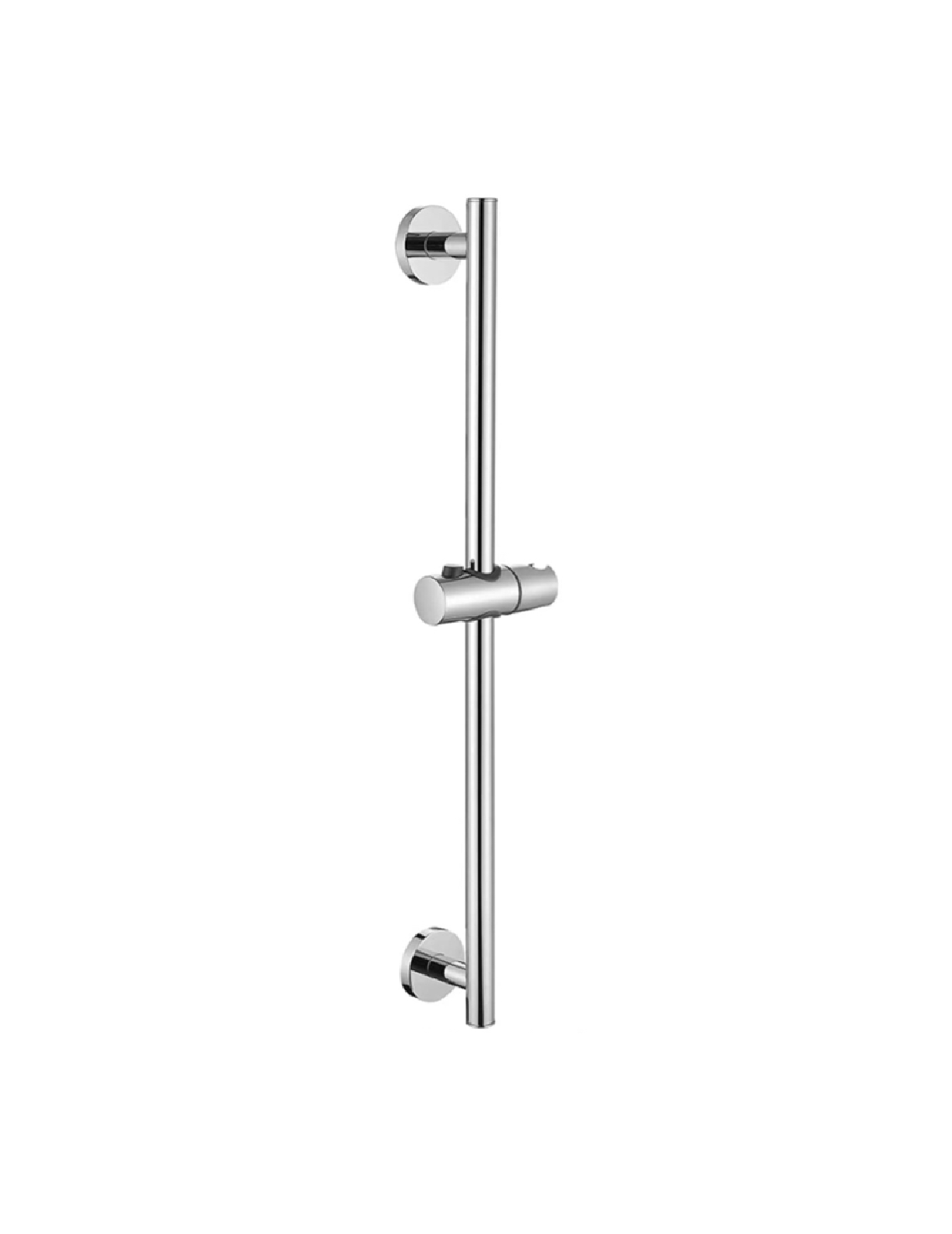 MAX Faucets – Round Single-Setting Adjustable Slide Bar, Wall Mounted, Shiny Chrome Finish YM-191-C