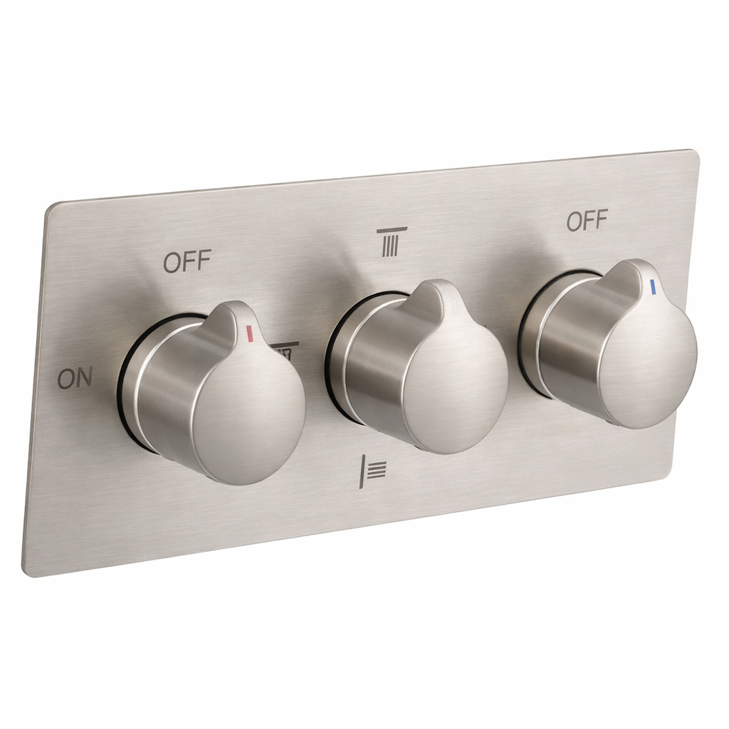 Shower valve 4 function brushed nickel MAX Faucets 