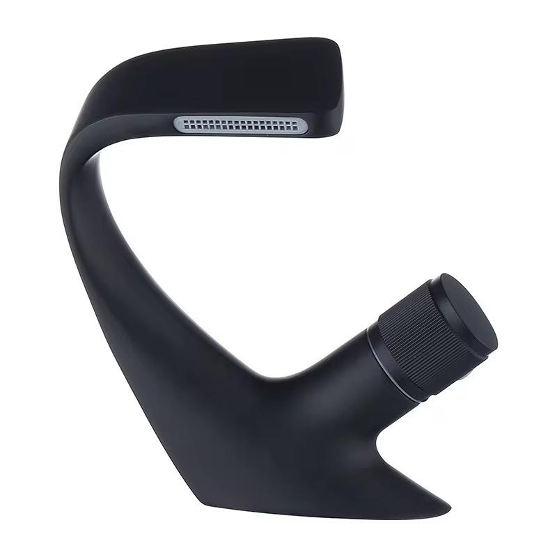 MAX Faucets® Side Knob Waterfall Bathroom Faucet – Matte Black Contemporary Design