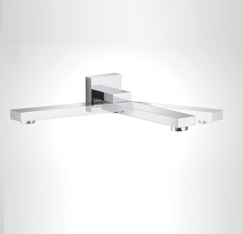 MAX Faucets – Swinging Tub Spout Filler, 10” Wall-Mounted (Chrome Finish) SKU: YM-095-C