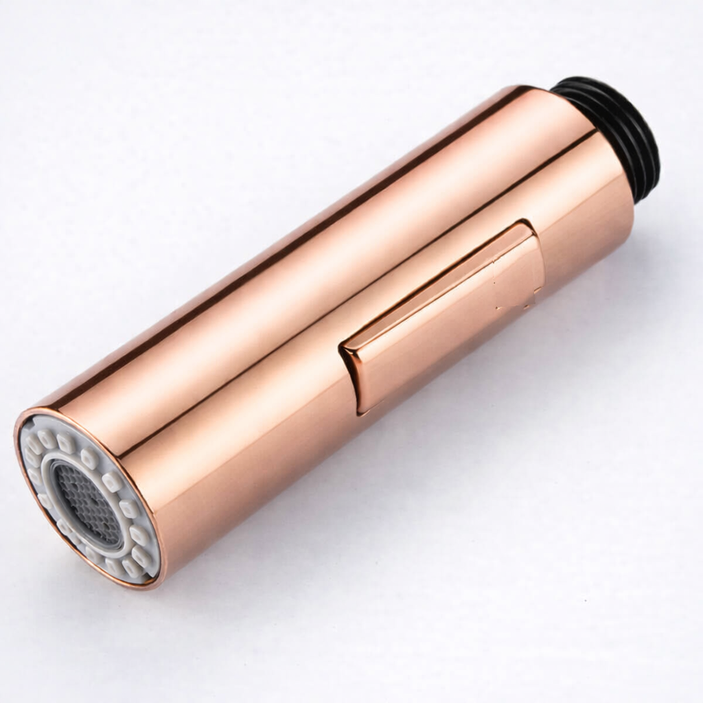 Replacement Kitchen Faucet Nozzle Head – Spray & Stream | Rose Gold Finish