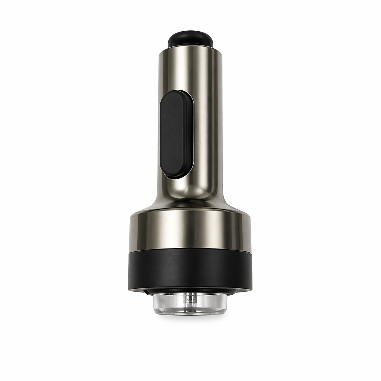 Metallic kitchen tool on a white background